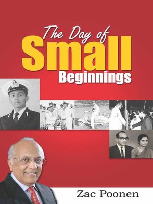 cover image of The Day of Small Beginnings